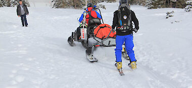 Gevallen tijdens het skiën. Wat nu?